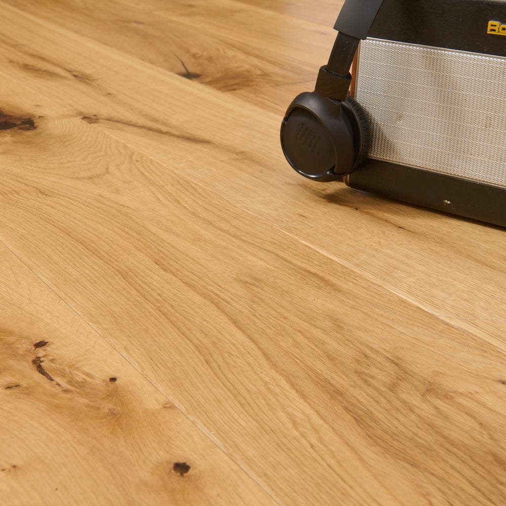 Lusso Venice Luxe Natural Oak Brushed & Oiled 20-6 mm Engineered Wood Flooring