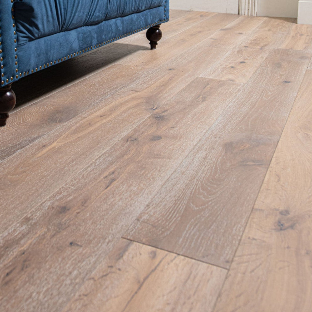 Lusso Catania Smoked Grey Oiled Engineered Oak 190mm - (SAMPLE)