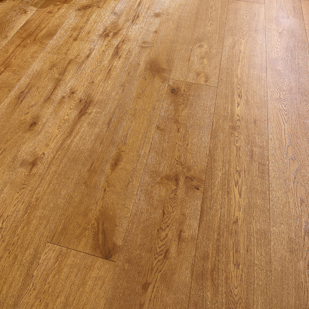 Lusso Messina Golden Brushed & UV Lacquered Click Engineered Oak 190mm