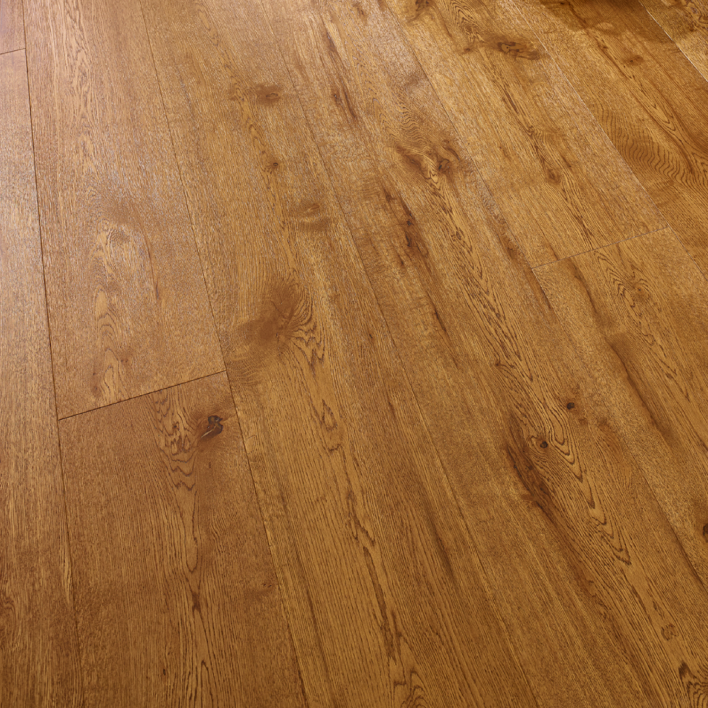 Lusso Messina Golden Brushed & UV Lacquered Click Engineered Oak 190mm