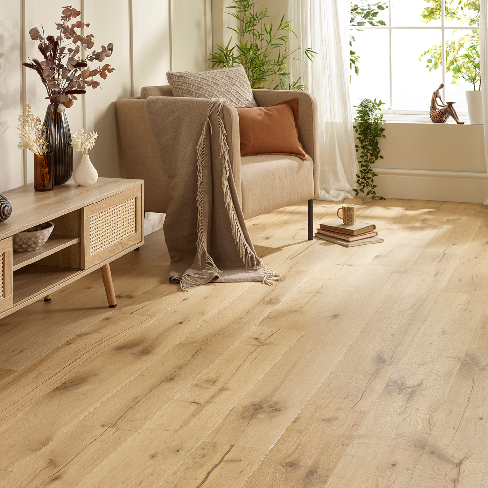 Lusso Messina Invisible Oiled Click Engineered Oak 190mm - (SAMPLE)