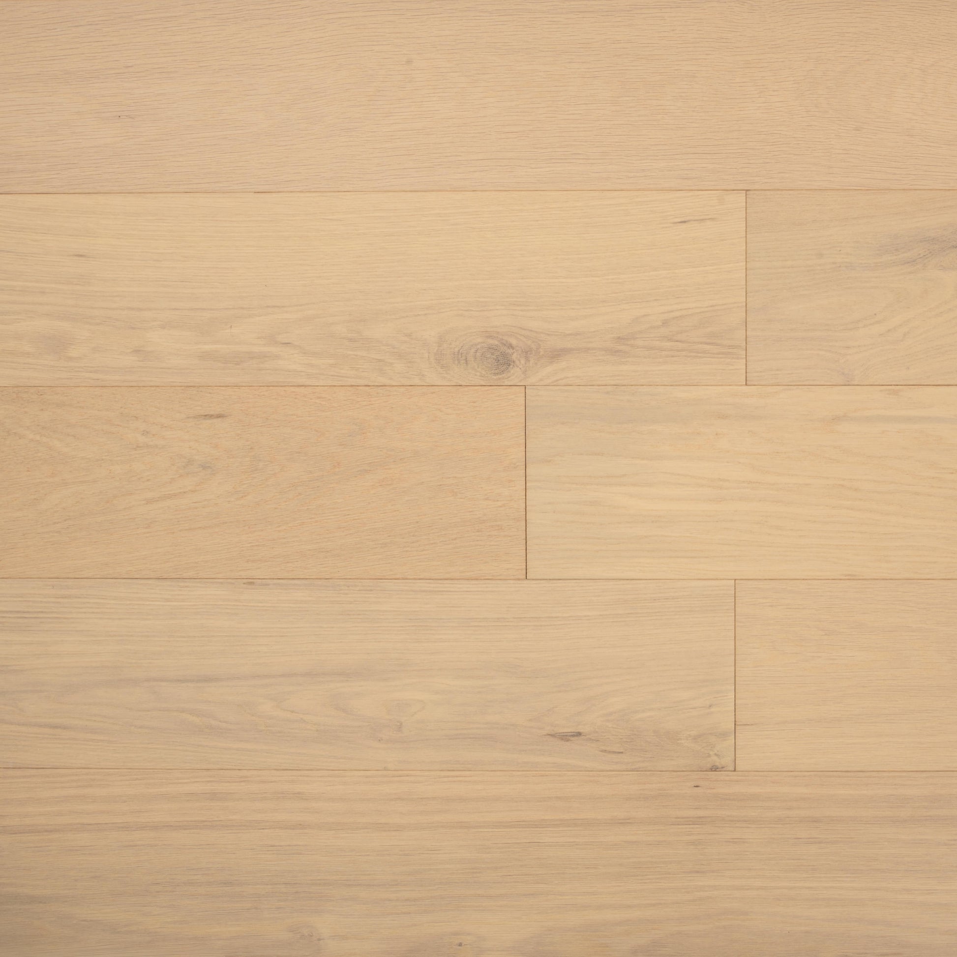 Close-up of wooden flooring with a natural finish
