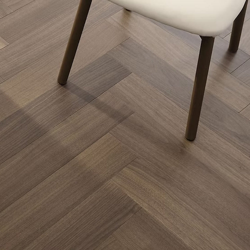 Lusso Amalfi Nocaria Herringbone Walnut Veneered SPC Wood Flooring