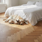 Lusso Carrara Luxe Natural Brushed & Oiled Oak Herringbone Engineered Wood Flooring