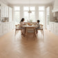 Lusso Carrara Luxe Unfinished Oak Herringbone Engineered Wood Flooring