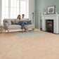 Lusso Carrara Luxe Unfinished Oak Herringbone Engineered Wood Flooring
