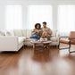Lusso Carrara Sable Engineered Oak