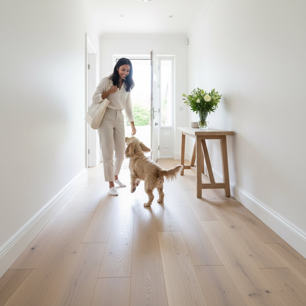 Lusso Catania Invisible Brushed Oiled Engineered Oak 190mm