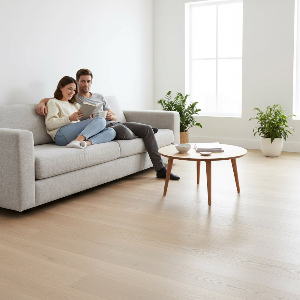 Lusso Catania Luxe Frost Engineered Oak