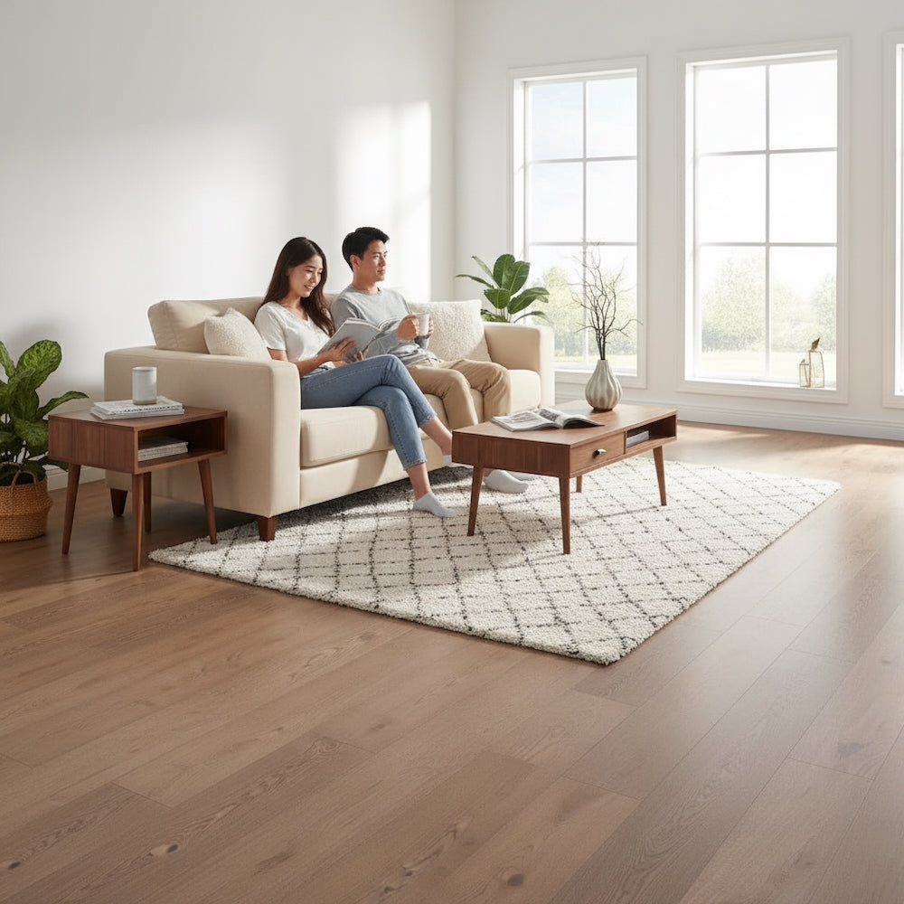 Lusso Catania Luxe Silvermere Engineered Oak