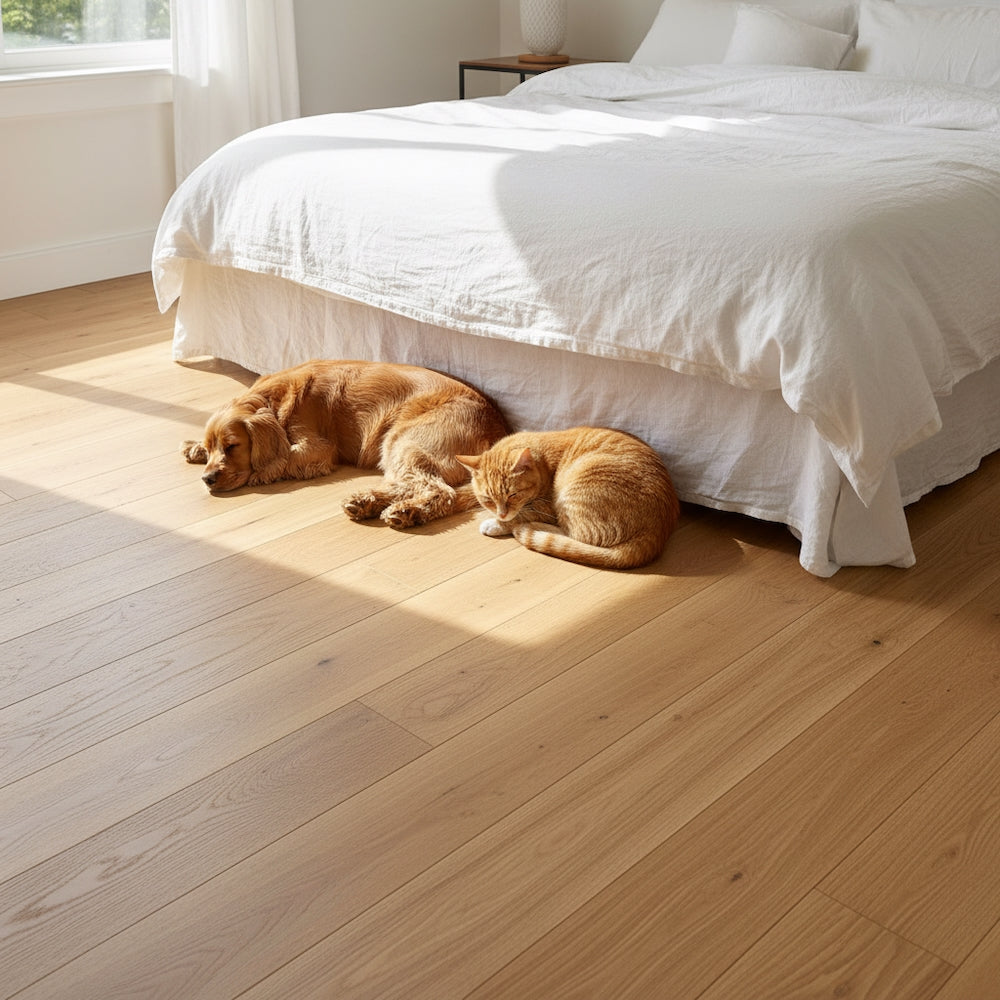 Lusso Catania Natural Brushed & Oiled Engineered Oak 190mm