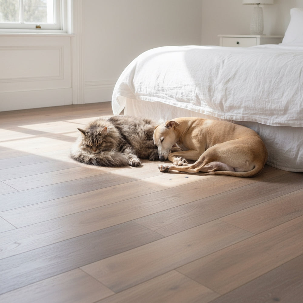 Lusso Catania Smoked Grey Oiled Engineered Oak 190mm