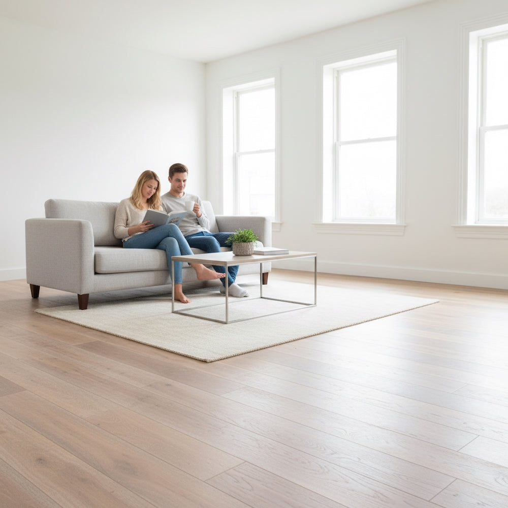 Lusso Catania Smoked Grey Oiled Engineered Oak 190mm