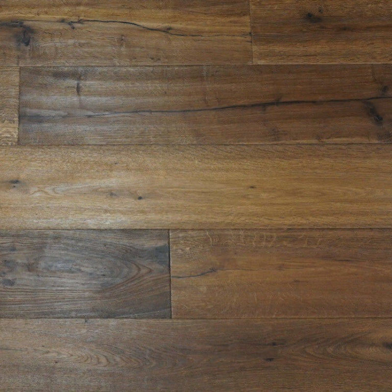 Lusso Como Nero Elegante Dark Smoked Engineered Oak Flooring