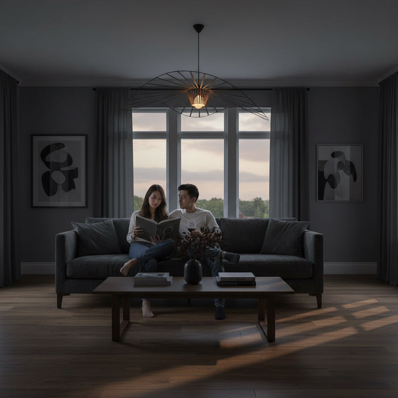 Lusso Como Nero Elegante Dark Smoked Engineered Oak Flooring