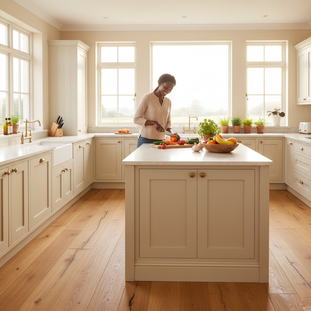 Lusso Flooring Trento Distressed Natural Oiled Engineered Oak 220mm