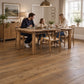 Lusso Flooring Trento Distressed Oiled Golden Sawn Engineered Oak 220mm