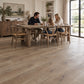 Lusso Flooring Trento Distressed Oiled Grey Sawn Engineered Oak 220mm