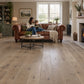 Lusso Flooring Trento Distressed Oiled Grey Sawn Engineered Oak 220mm