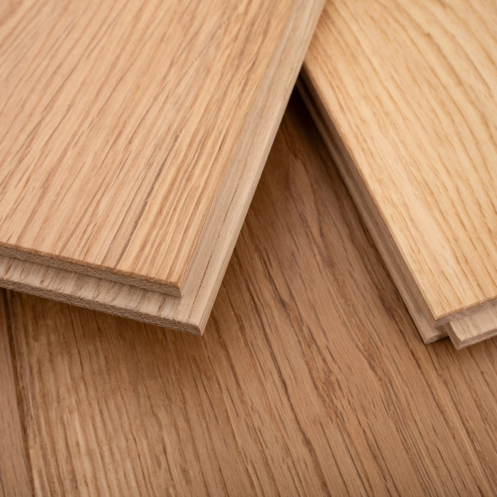 Lusso Florence Golden Handscraped Solid Oak Flooring 150mm