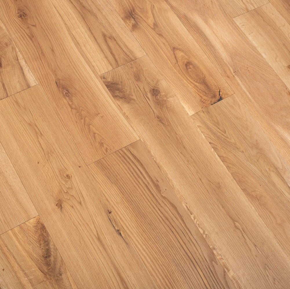 Lusso Florence Golden Handscraped Solid Oak Flooring 150mm