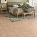 Lusso Genoa Invisible Smooth Oiled Rustic Herringbone Solid Oak Flooring
