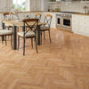 Genoa Smooth Lacquered Rustic Herringbone Solid Oak