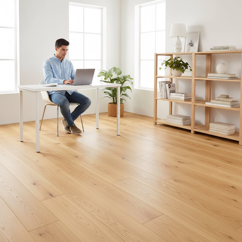 Lusso Messina Brushed & Oiled Click Engineered Oak 190mm