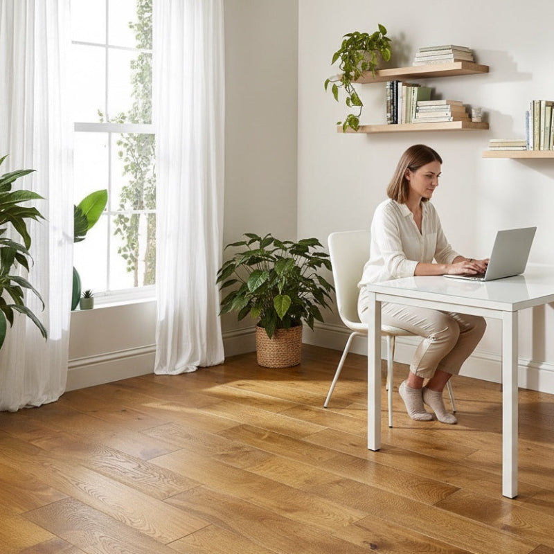 Lusso Modena Golden Engineered Oak 190mm