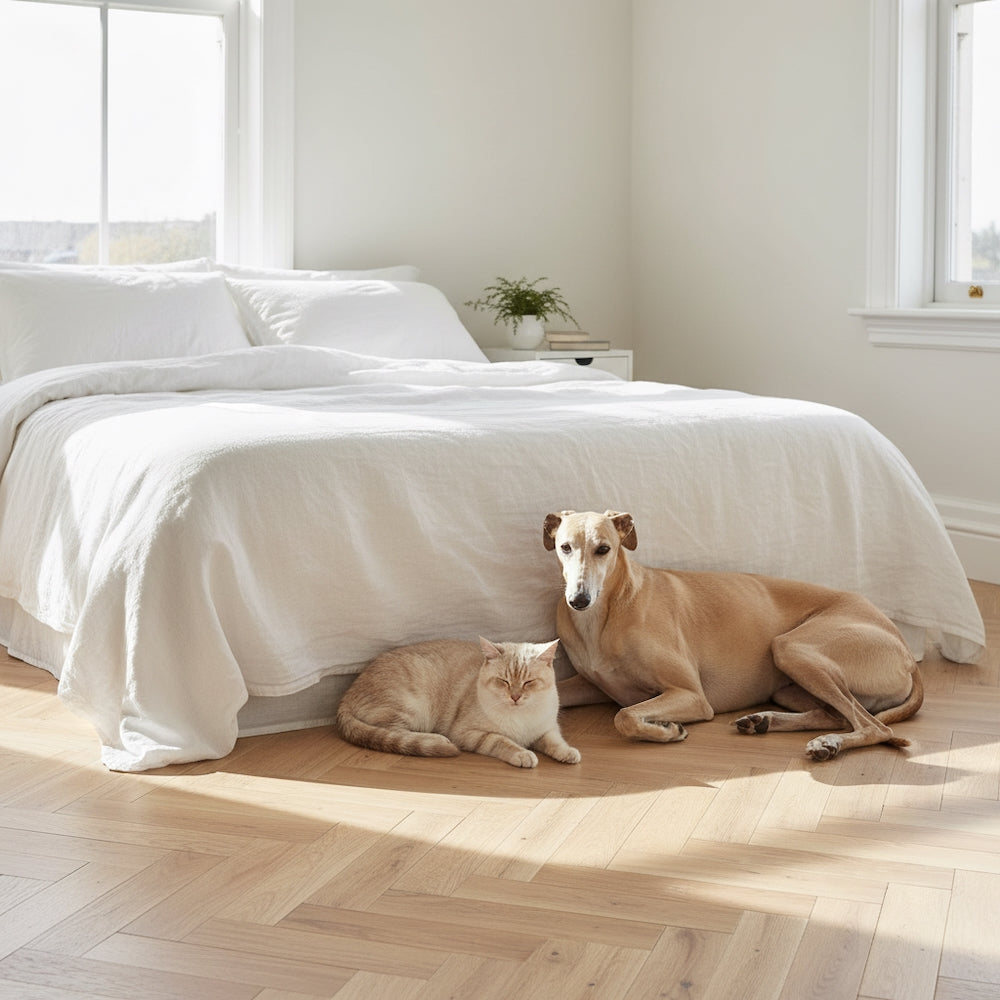 Lusso Novara Herringbone Invisible Engineered Oak