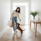 Lusso Novara Herringbone Smoked Grey Engineered Oak