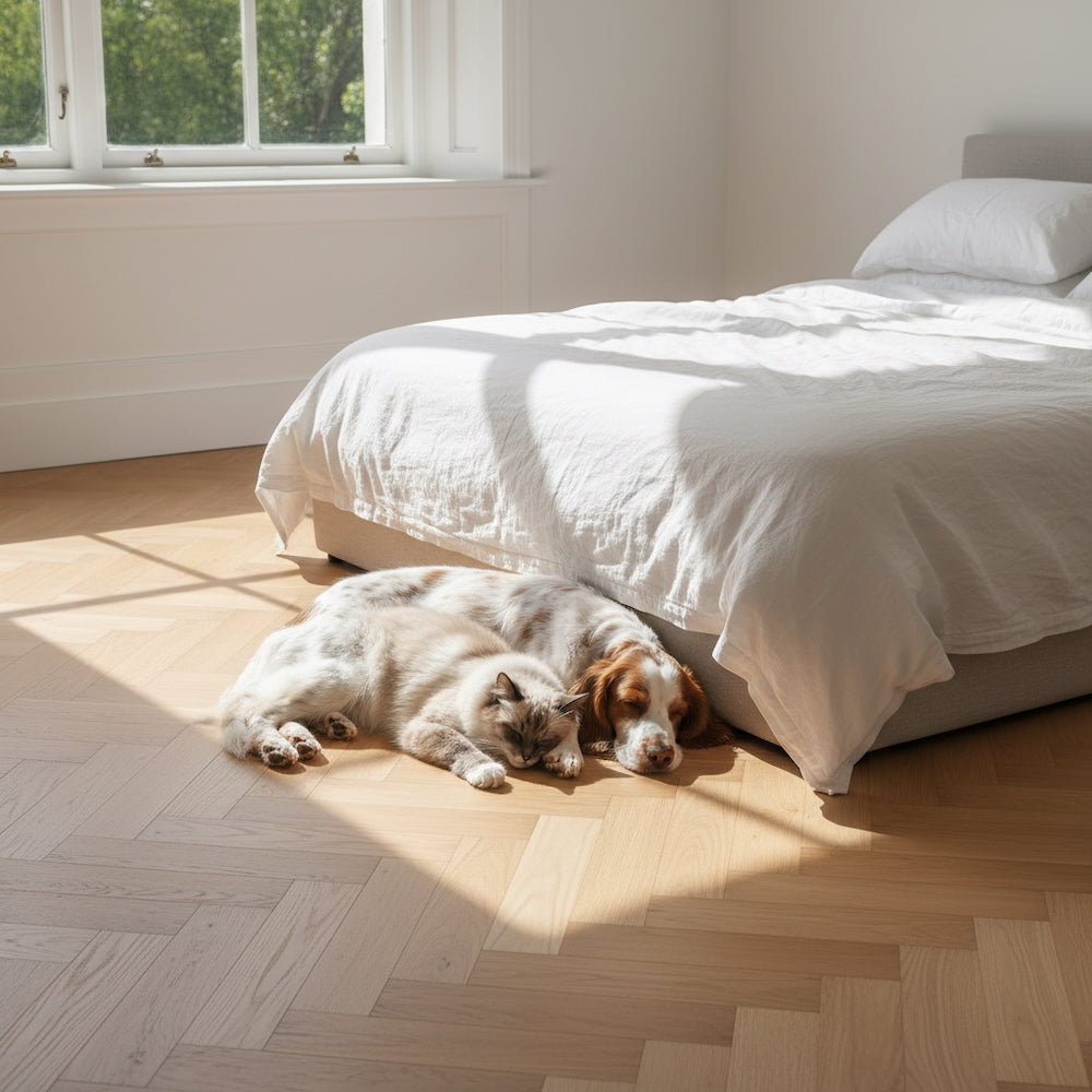 Lusso Novara Luxe Charm Herringbone Engineered Oak