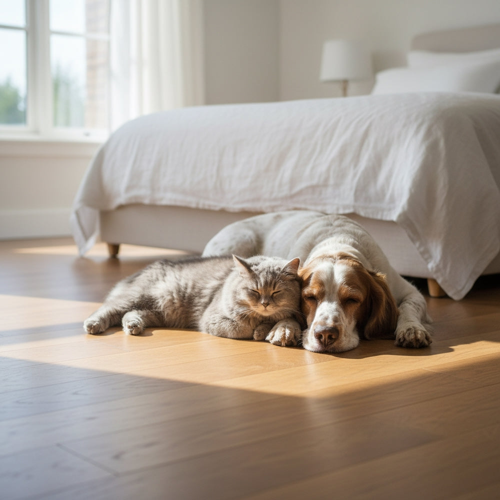 Lusso Novara Luxe Golden Brushed UV Oiled Oak Engineered Wood Flooring