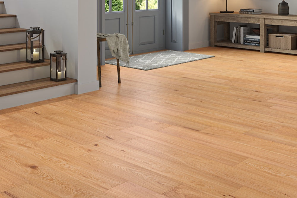 Lusso Novara Luxe Natural Brushed UV Lacquered Oak Engineered Wood Flooring