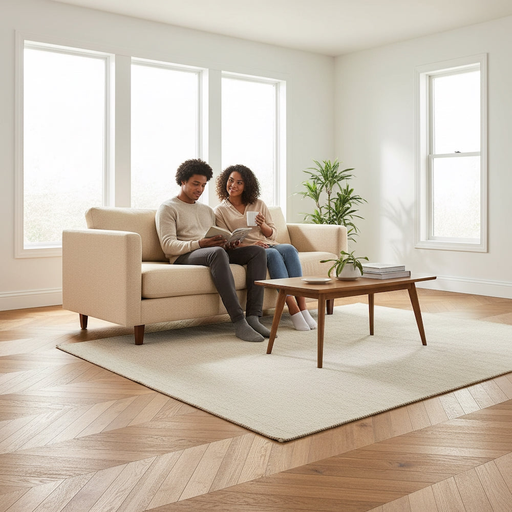 Lusso Palermo Char Oak Chevron Engineered Flooring