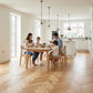 Lusso Rome Herringbone Natural Brushed & Lacquered Engineered Oak