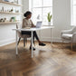 Lusso Rome Herringbone Smoked Brushed & Lacquered Engineered Oak