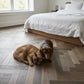 Lusso Rome Herringbone Smoked Brushed & Lacquered Engineered Oak