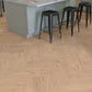 Lusso Rome Herringbone Smoked Grey Brushed & Oiled Engineered Oak