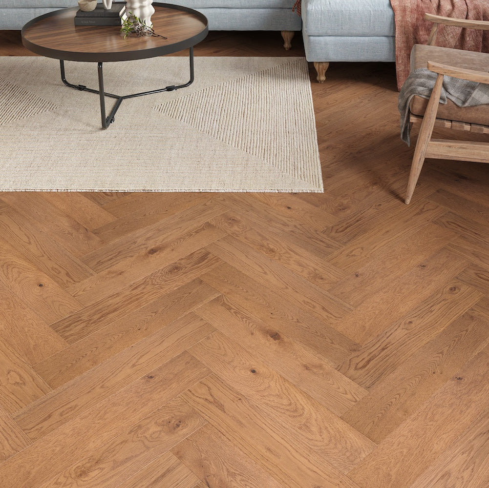 Lusso Rome Xtra Smoked Brushed & Lacquered Engineered Oak
