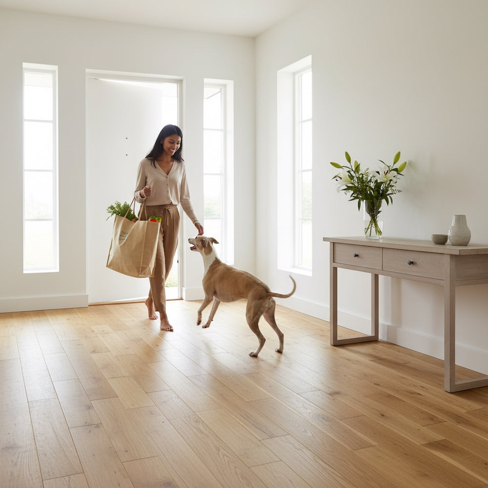 Lusso Sorrento Natural Brushed & Oiled Engineered Oak 150mm