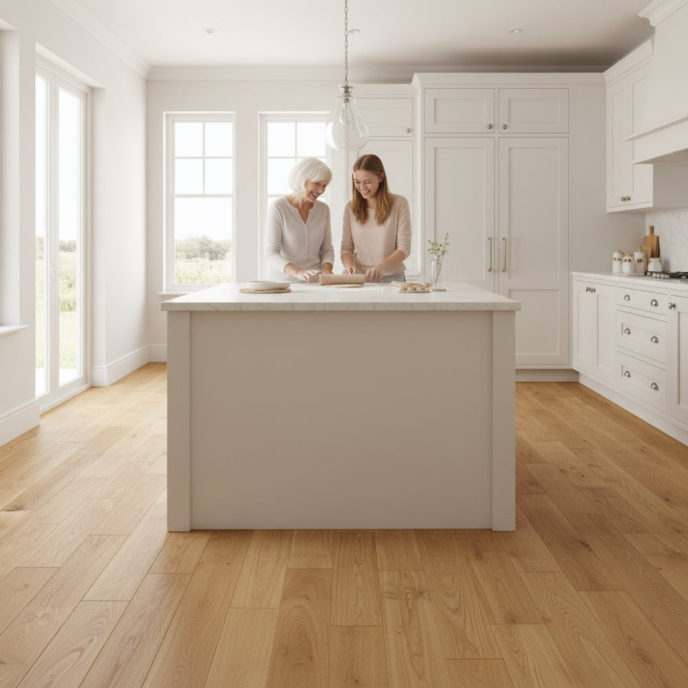 Lusso Sorrento Natural Brushed & Oiled Engineered Oak 150mm