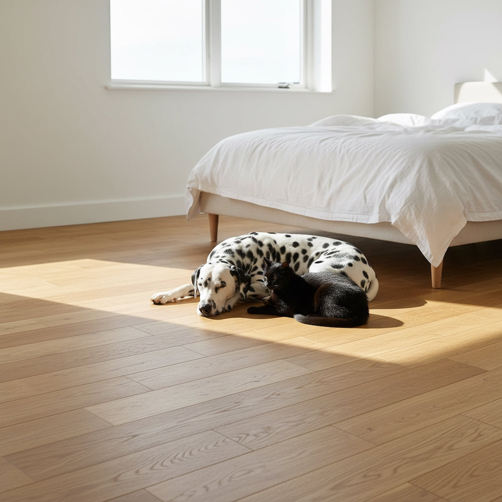 Lusso Sorrento Natural Brushed & Oiled Engineered Oak 150mm
