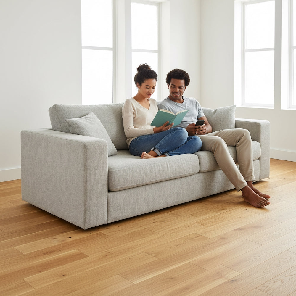 Lusso Sorrento Natural Brushed & Oiled Engineered Oak 150mm