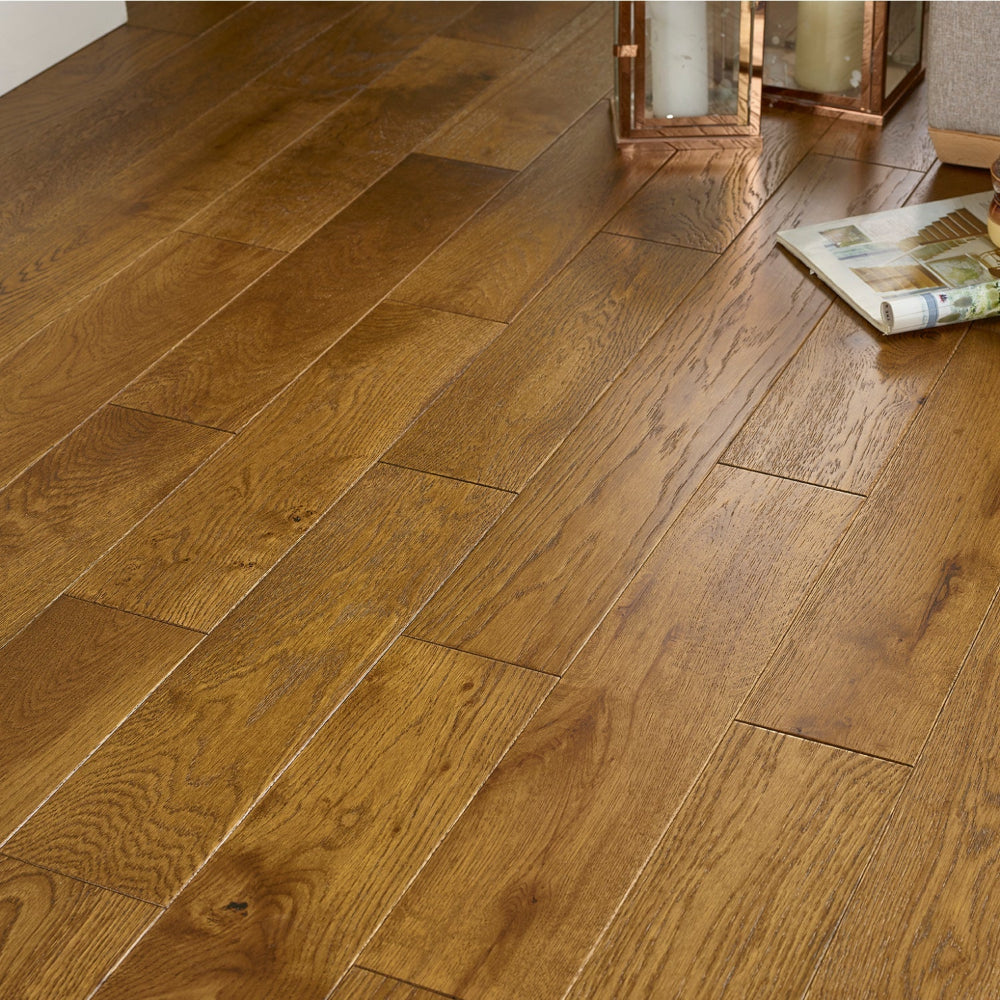 Sorrento Wheat Engineered Oak 125mm - (SAMPLE)