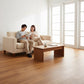 Lusso Uniqo Golden Brushed & Lacquered Engineered Oak Flooring