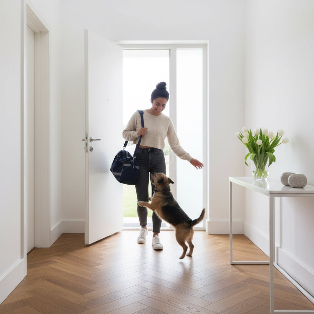 Lusso Uniqo Herringbone Golden Brushed & Lacquered Engineered Oak