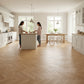 Lusso Uniqo Herringbone Natural Brushed & Lacquered Engineered Oak