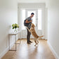Lusso Uniqo Herringbone Natural Brushed & Lacquered Engineered Oak