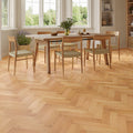 Lusso Uniqo Herringbone Natural Brushed & Oiled Engineered Oak